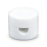 Pasacables de pared universal para cable textil — Blanco