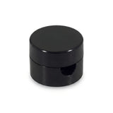 Pasacables de pared universal para cable textil — Negro
