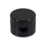 Pasacables de pared universal para cable textil — Negro