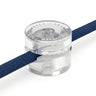 Pasacables de pared universal para cable textil — Transparente