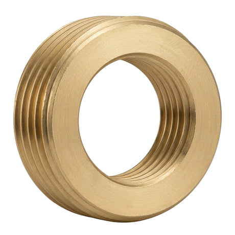 Fourrure bague de réduction mâle-femelle en laiton CW617N BSP - vue de face