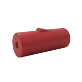 Interruptor cilíndrico basculante unipolar con tierra — Rojo