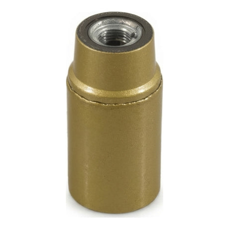 Portalámparas E14 de baquelita — Oro