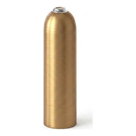 Portalámparas E14 compacto de metal — Bronce satinado