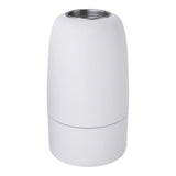 Portalámparas E14 de porcelana — Blanco