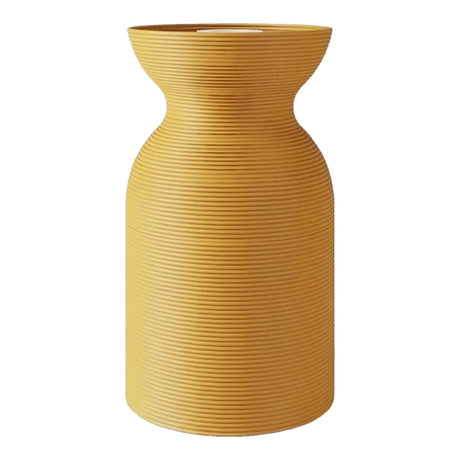 Portalámparas E27 de plástico reciclado impreso en 3D — Ocre