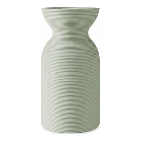 Portalámparas E27 de plástico reciclado impreso en 3D — Verde salvia