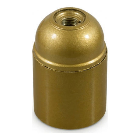 Portalámparas E27 de baquelita — Oro