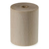 Portalámparas E27 de madera — Natural