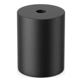 Portalámparas E27 de madera — Negro