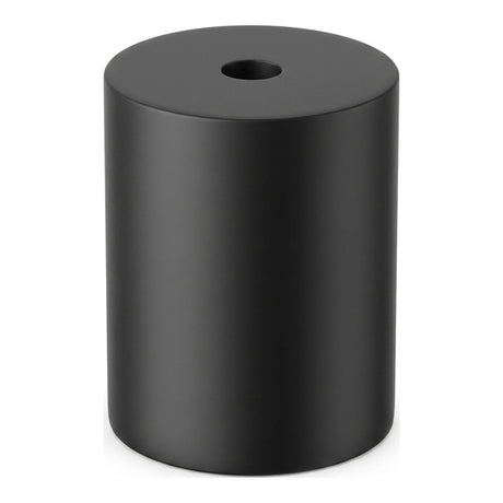 Portalámparas E27 de madera — Negro