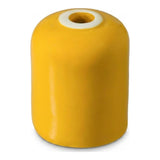 Portalámparas E27 de cerámica — Amarillo