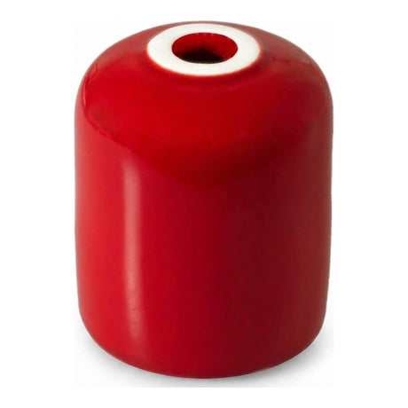 Portalámparas E27 de cerámica — Rojo