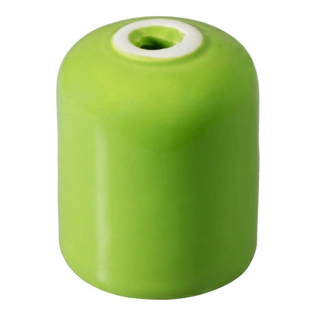 Portalámparas E27 de cerámica — Verde pistacho