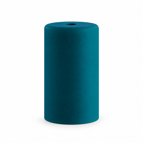 Kit de portalámparas E27 de silicona para exterior — azul petróleo — vista 1