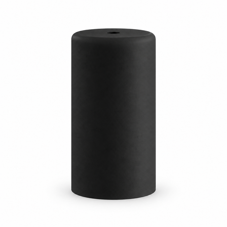 Kit de portalámparas E27 de silicona para exterior — negro — vista 1