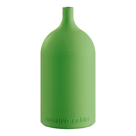Kit portalámparas E27 de exterior de silicona color pastel — Verde prado
