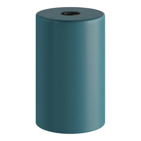 Portalámparas E27 de metal en colores pastel — Azul petróleo