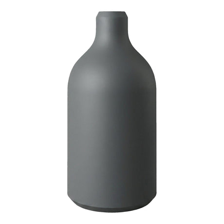 Portalámparas E27 de silicona con prensacables oculto — Gris