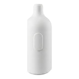 Portalámparas E27 de silicona con interruptor — Blanco