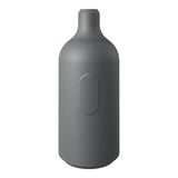 Portalámparas E27 de silicona con interruptor — Gris