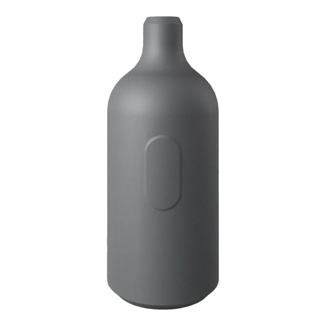 Portalámparas E27 de silicona con interruptor — Gris