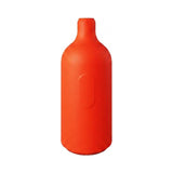 Portalámparas E27 de silicona con interruptor — Naranja