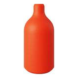 Portalámparas E27 de silicona con prensacables oculto — Naranja