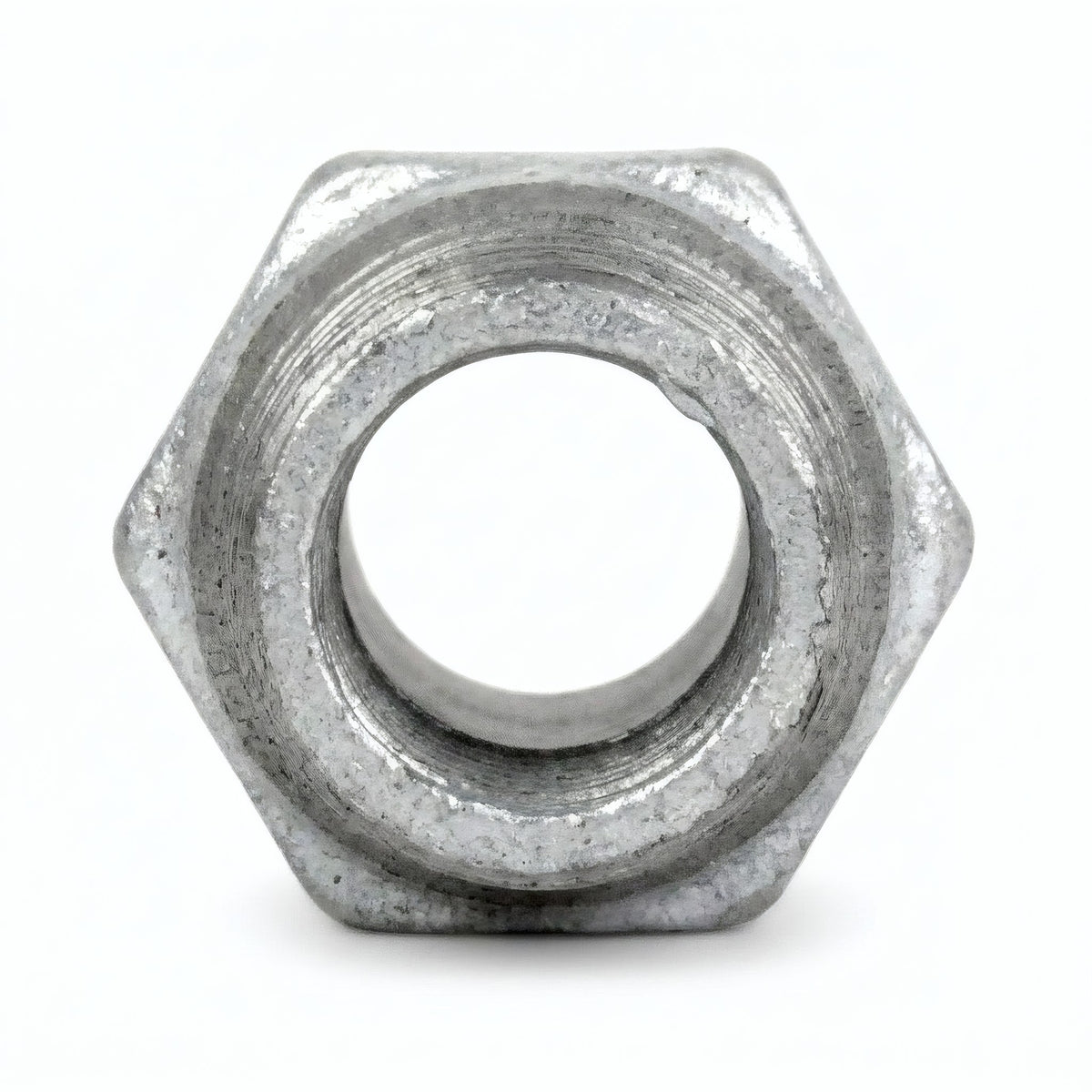 Nipple igual de fundición galvanizada - foto de producto sobre fondo blanco 5