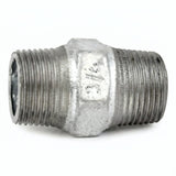 Nipple igual de fundición galvanizada - foto de producto sobre fondo blanco 6