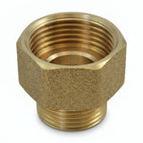 Nipple reductor H/M de latón - foto de producto sobre fondo blanco 1