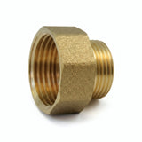 Nipple reductor H/M de latón - foto de producto sobre fondo blanco 2