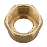 Manguito reducida hembra-hembra de latón CW617N BSP - vista superior