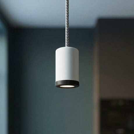 Mini foco LED de metal Mini GU10 — Blanco mate