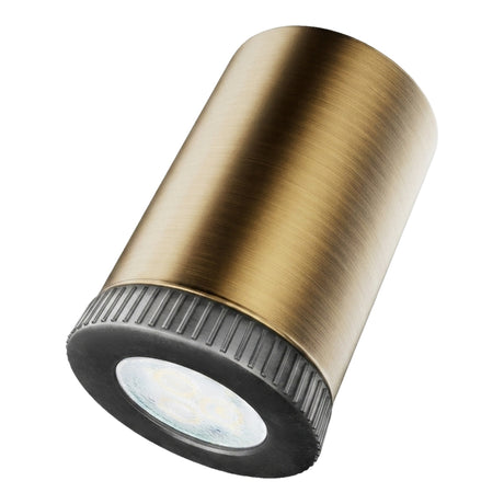 Mini foco LED de metal Mini GU10 — Bronce satinado