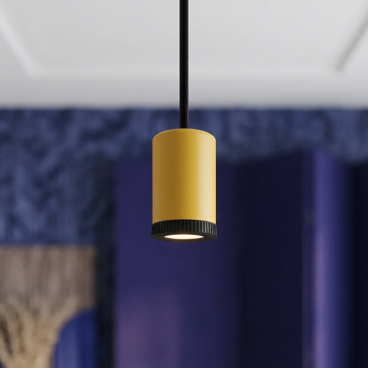 Mini foco LED de metal Mini GU10 — Mostaza
