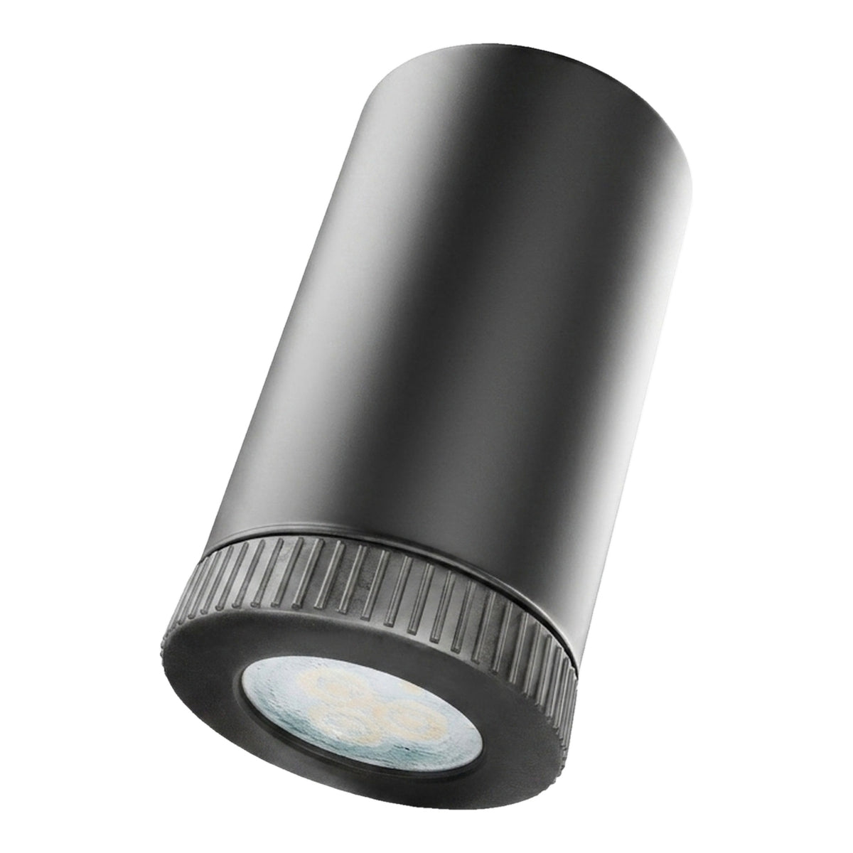 Mini foco LED de metal Mini GU10 — Negro