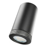 Mini foco LED de metal Mini GU10 — Negro