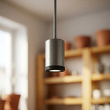 Mini foco LED de metal Mini GU10 — Titanio satinado