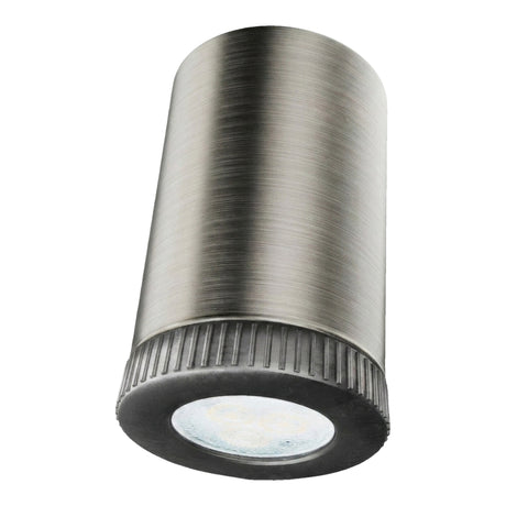 Mini foco LED de metal Mini GU10 — Titanio satinado