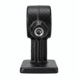 Patte de fixation murale (BTR) - Peinture Noire - photo produit fond blanc 1