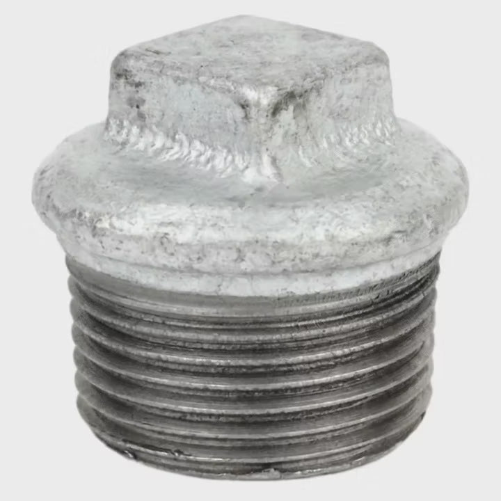 Tapón macho galvanizado