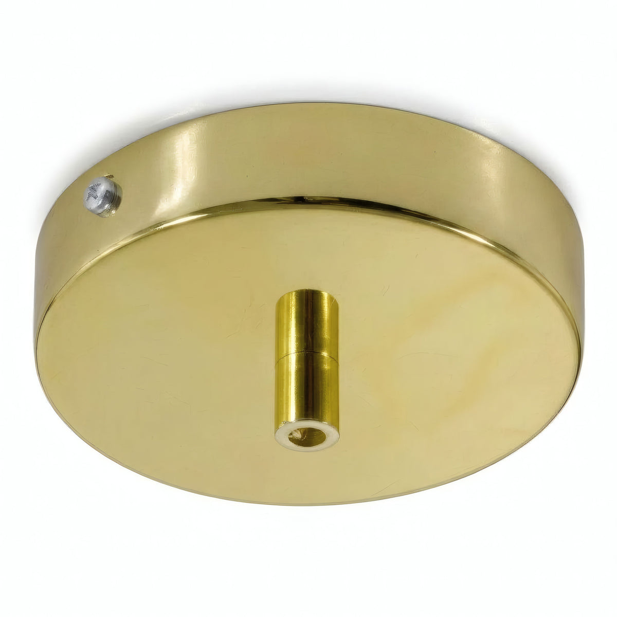 Florón cilíndrico de metal, Ø 120 mm — Cilíndrico de metal / Latón