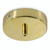 Florón cilíndrico de metal, Ø 120 mm — Cilíndrico de metal / Latón