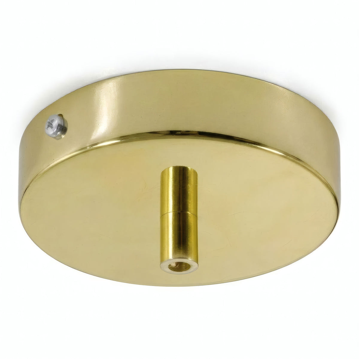 Florón cilíndrico de metal, Ø 120 mm — Cilíndrico de metal / Latón