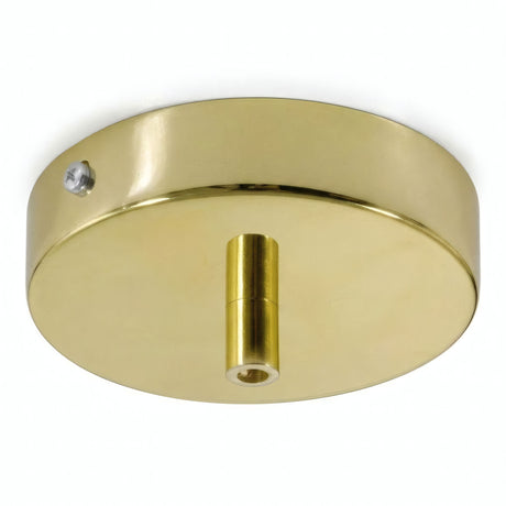 Florón cilíndrico de metal, Ø 120 mm — Cilíndrico de metal / Latón