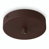 Florón cilíndrico de metal, Ø 120 mm — Cilíndrico de metal / Óxido