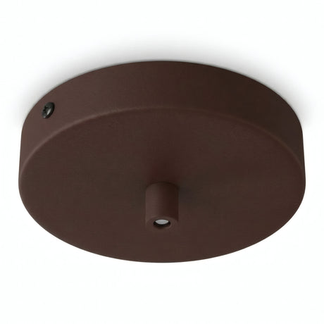 Florón cilíndrico de metal, Ø 120 mm — Cilíndrico de metal / Óxido