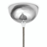 Florón semiesférico de metal, Ø 100 mm — Cromado