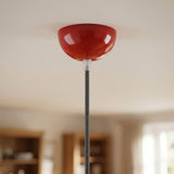 Florón semiesférico de metal, Ø 100 mm — Rojo